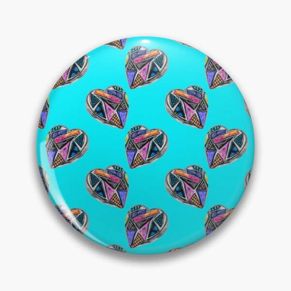 Item preview, Heart Paperweights- Light Blue designed and sold by deblevart.