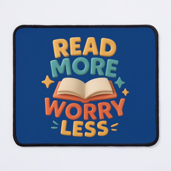 Item preview, Read More Worry Less designed and sold by DopamineBee.