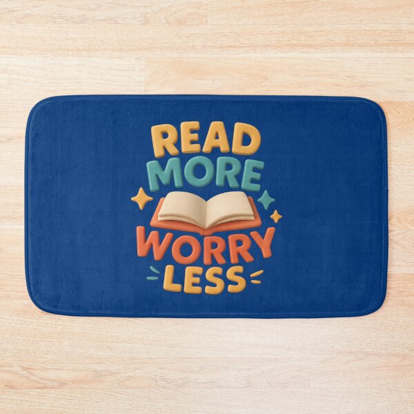 Item preview, Read More Worry Less designed and sold by DopamineBee.