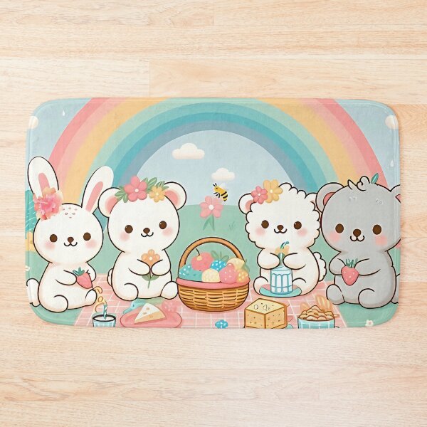 Item preview, Rabbits on a Picnic designed and sold by Originaledesign.