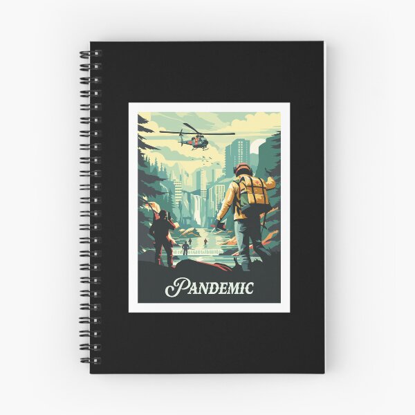 Item preview, PANDEMIC - Poster Inspired by Pandemic / Retro Board Game Poster / Wall Art Print / Fantasy, Board Game, RPG, DnD / Home Decor Gift Idea  designed and sold by RoleplayRealm.