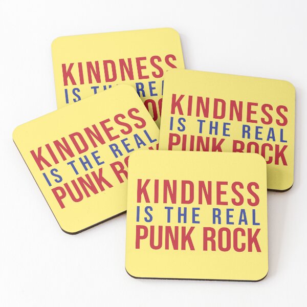 Item preview, Kindness is the Real Punk Rock - Simple designed and sold by LivelyLexie.