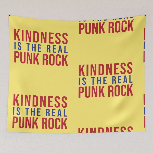 Item preview, Kindness is the Real Punk Rock - Simple designed and sold by LivelyLexie.