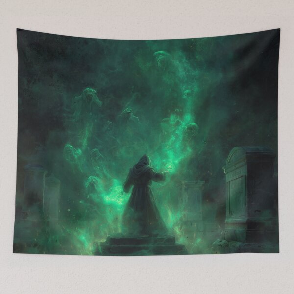 Item preview, Necromancer Summoning Ghostly Army designed and sold by Rtymer.