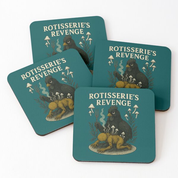 Item preview, Rotisserie's Revenge – Gothic Chicken Cult Design designed and sold by Altered Array, LLC.