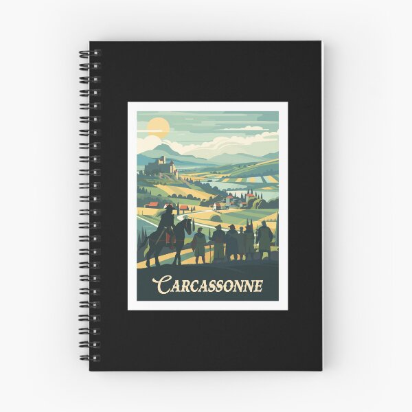 Item preview, CARCASSONNE - Inspired Poster / Retro Board Game Poster / Wall Art Print / Fantasy, Board Game, RPG, DnD / Home Decor Gift Idea  designed and sold by RoleplayRealm.