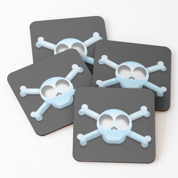 Item preview, Blue Skull and Crossbones Pirate Graphic designed and sold by BluOddities.