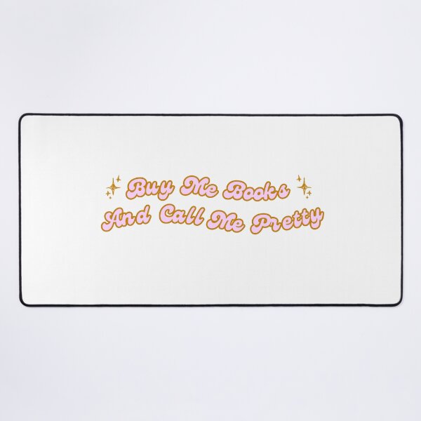 Item preview, Pastel Buy Me Books And Call Me Pretty Reading Quote designed and sold by AestHenni17.