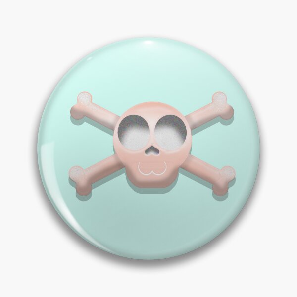 Item preview, Orange Skull and Crossbones Pirate Graphic designed and sold by BluOddities.