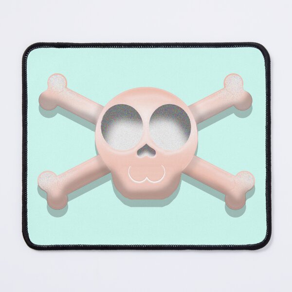 Item preview, Orange Skull and Crossbones Pirate Graphic designed and sold by BluOddities.