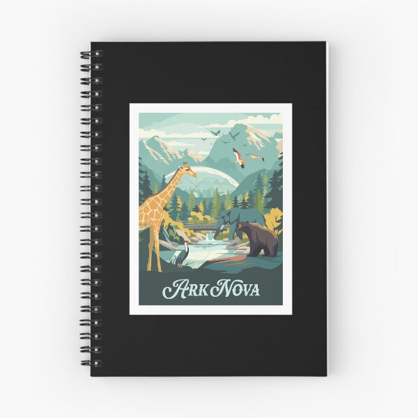 Item preview, ARK NOVA - Inspired Poster / Retro Board Game Poster / Wall Art Print / Fantasy, Board Game, RPG, DnD / Home Decor Gift Idea designed and sold by RoleplayRealm.
