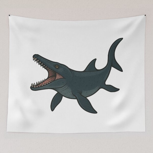 Item preview, Mosasaurus Ocean Reptile Cretaceous Era Art designed and sold by Vendeloc.