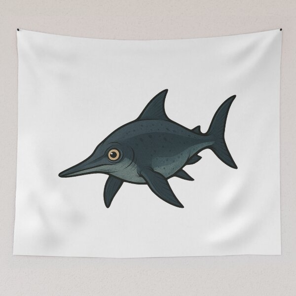 Item preview, Ichthyosaurus Cute Prehistoric Marine Reptile designed and sold by Vendeloc.