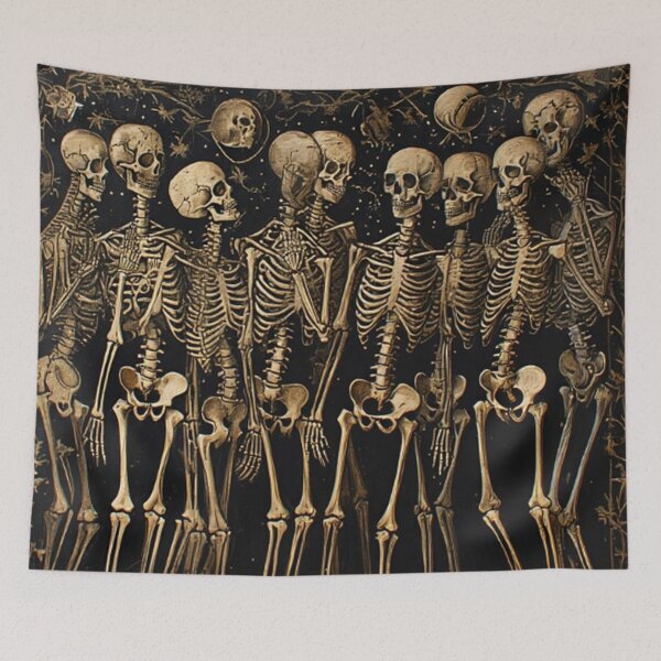 Item preview, Gathering of Skeletons  designed and sold by TheDarkWardrobe.
