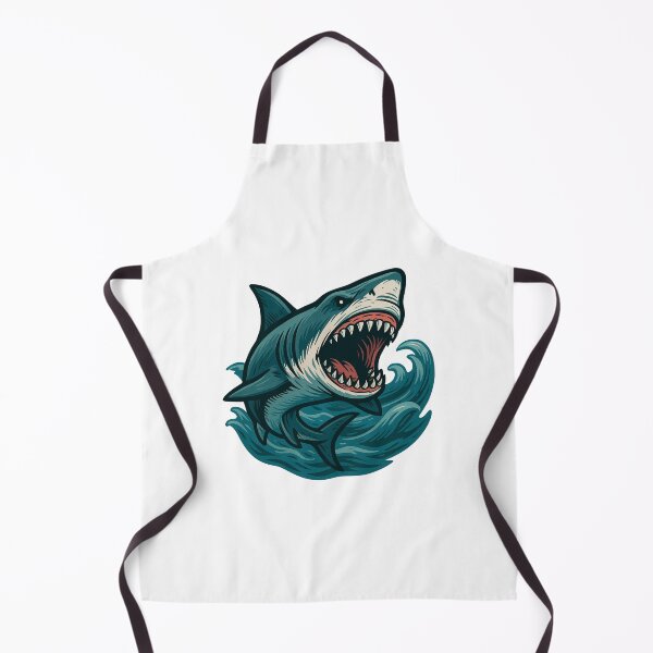 Item preview, Megalodon Shark Prehistoric Sea Monster Art designed and sold by Vendeloc.