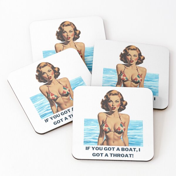 Item preview, If you got a boat, I got a throat designed and sold by NicMacTees.