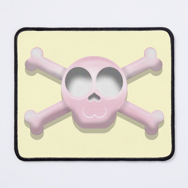 Item preview, Pink Skull and Crossbones Pirate Graphic designed and sold by BluOddities.