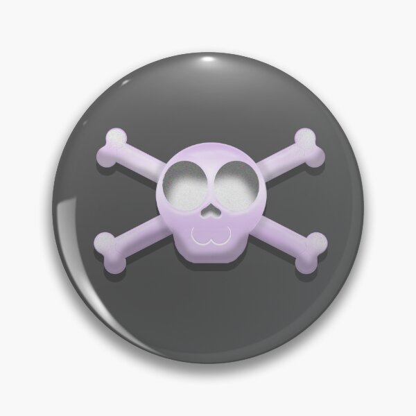Item preview, Purple Skull and Crossbones Pirate Graphic designed and sold by BluOddities.