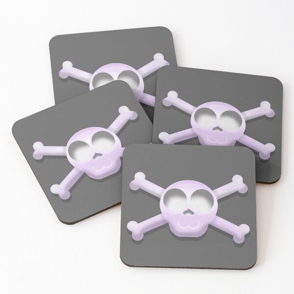 Item preview, Purple Skull and Crossbones Pirate Graphic designed and sold by BluOddities.