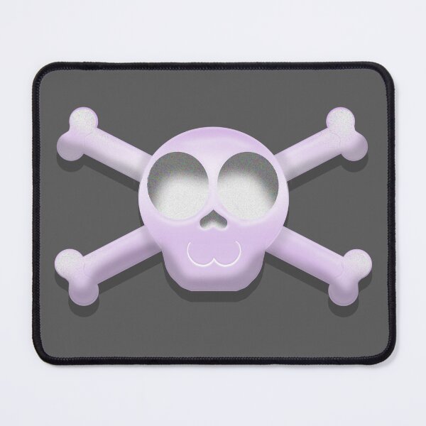Item preview, Purple Skull and Crossbones Pirate Graphic designed and sold by BluOddities.