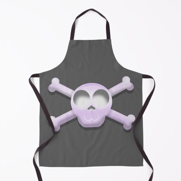Item preview, Purple Skull and Crossbones Pirate Graphic designed and sold by BluOddities.