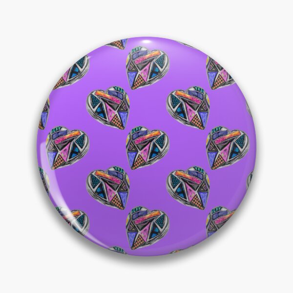 Item preview, Heart Paperweights-Purple designed and sold by deblevart.