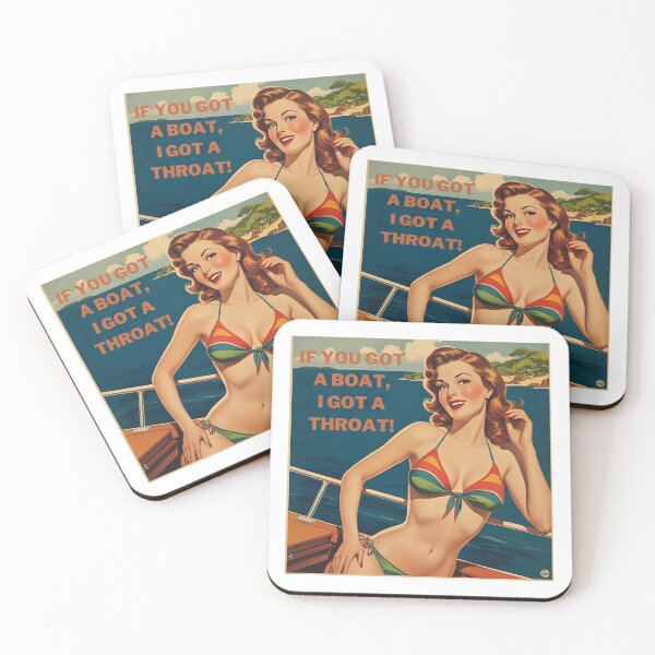 Item preview, If you got a boat, I got a throat designed and sold by NicMacTees.