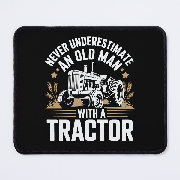Item preview, Never Underestimate An Old Man With A Tractor Funny Farmer designed and sold by tmerchtrends.