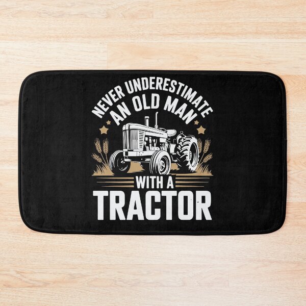 Item preview, Never Underestimate An Old Man With A Tractor Funny Farmer designed and sold by tmerchtrends.