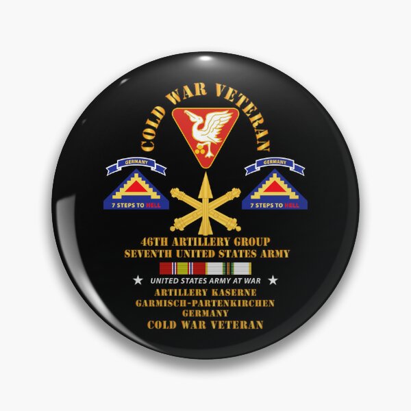 Item preview, Army - Cold War Vet - 46th Artillery Group - Germany - 7th US Army - Missle Branch w COLD SVC designed and sold by Military Insignia Products.