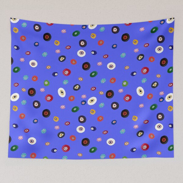 Item preview, Millifiori-Blue designed and sold by deblevart.
