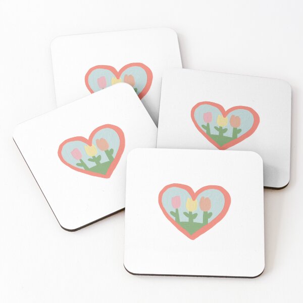 Item preview, Tulips in heart designed and sold by RStop.