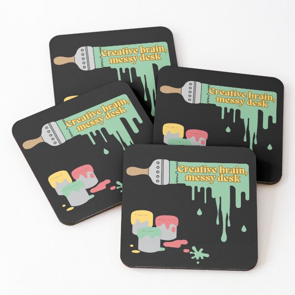 Item preview, Creative Brain Messy Desk Creative Creating Gifts for Artists designed and sold by LiotasowaFlow.