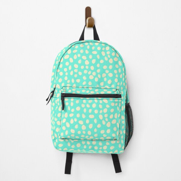 Item preview, Turquoise & Cream Dots designed and sold by lindseybendat.
