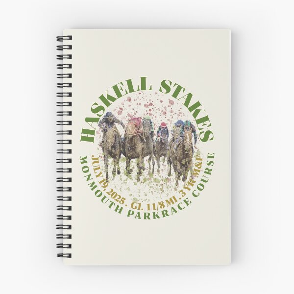 Item preview, Diseño de carreras de caballos Haskell Stakes 2025 designed and sold by Ginny Luttrell.
