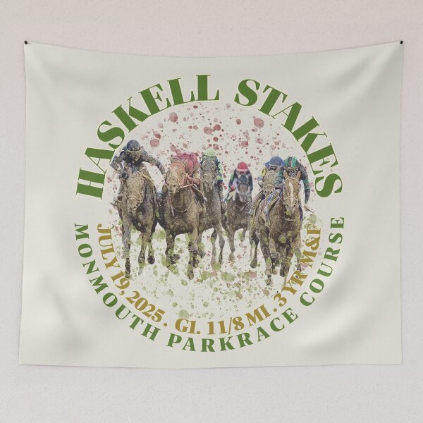 Item preview, 2025 Haskell Stakes Horse Racing Design designed and sold by Ginny Luttrell.