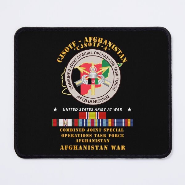 Item preview, Army - Combined Joint Special Operations Task Force - Afghanista w AFGHAN SVC designed and sold by Military Insignia Products.