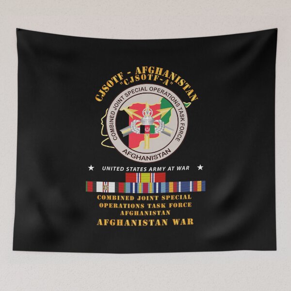 Item preview, Army - Combined Joint Special Operations Task Force - Afghanista w AFGHAN SVC designed and sold by Military Insignia Products.