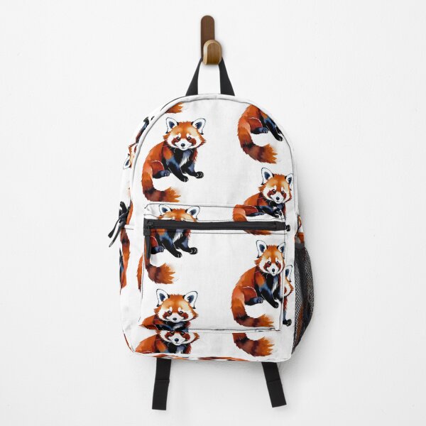 Item preview, Red Panda Sitting Watercolor Paint Lesser Panda designed and sold by Moonde04.