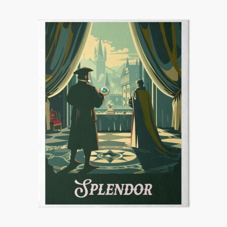 Item preview, SPLENDOR - Inspired Poster / Retro Board Game Poster / Wall Art Print / Fantasy, Board Game, RPG, DnD / Home Decor Gift Idea  designed and sold by RoleplayRealm.