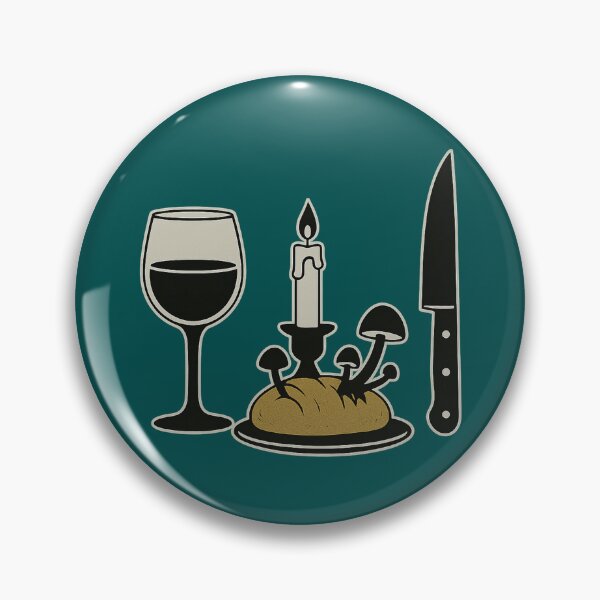 Item preview, Wine. Candle. Knife. – Cult Dinner Essentials Design designed and sold by Altered Array, LLC.
