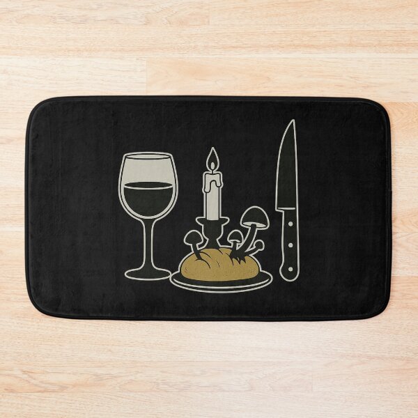 Item preview, Wine. Candle. Knife. – Cult Dinner Essentials Design designed and sold by Altered Array, LLC.