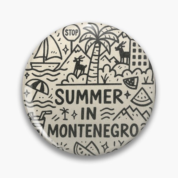Item preview, Montenegro Summer vibes designed and sold by Ratatatts.