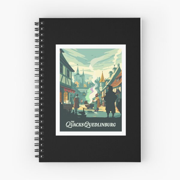 Item preview, THE QUACKS OF QUEDLINBURG - Inspired Poster / Retro Board Game Poster / Wall Art Print / Fantasy, Board Game, RPG, DnD / Home Decor Gift Idea designed and sold by RoleplayRealm.