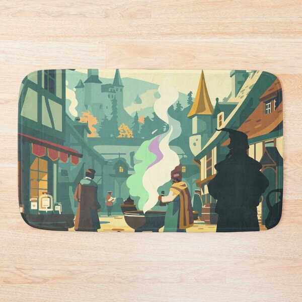 Item preview, THE QUACKS OF QUEDLINBURG - Inspired Poster / Retro Board Game Poster / Wall Art Print / Fantasy, Board Game, RPG, DnD / Home Decor Gift Idea designed and sold by RoleplayRealm.