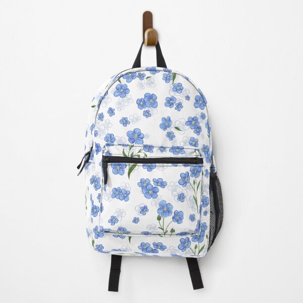 Item preview, Floral pattern. Blue meadow wild flowers, summer mood, healing pictures, designed and sold by ArtbySvetik.