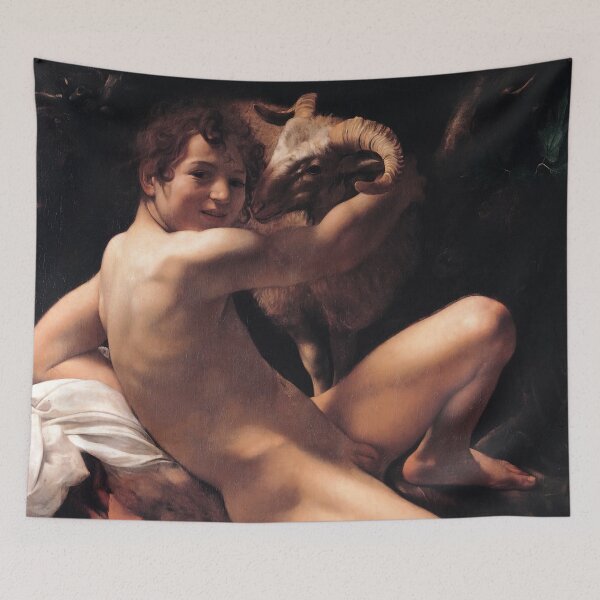 Item preview, John the Baptist - Youth with a Ram designed and sold by Craphe.