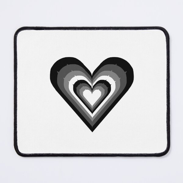 Item preview, Black Gradient Cat Heart designed and sold by 4ustuffzies.