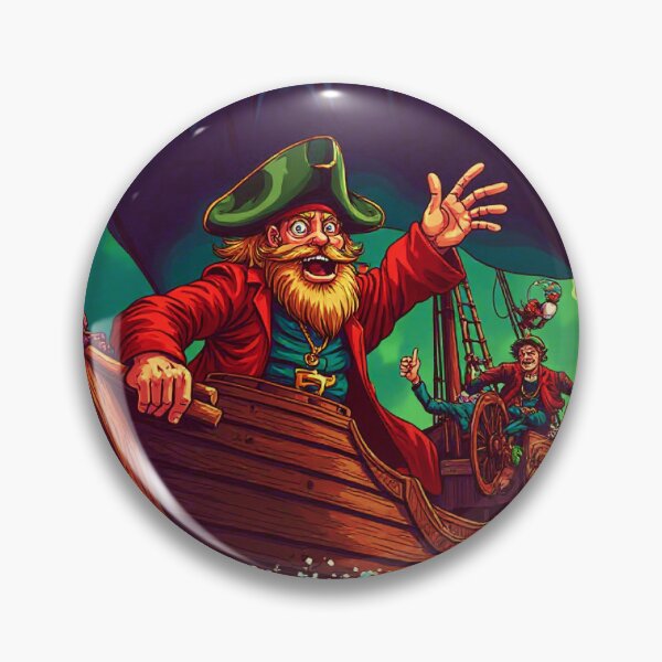 Item preview, “CAPTAIN CHAOS AND THE BLACK PEARL” designed and sold by Ralek.