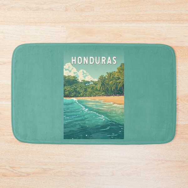 Item preview, Honduras Illustration Travel Art Vintage designed and sold by KrisSidDesigns.